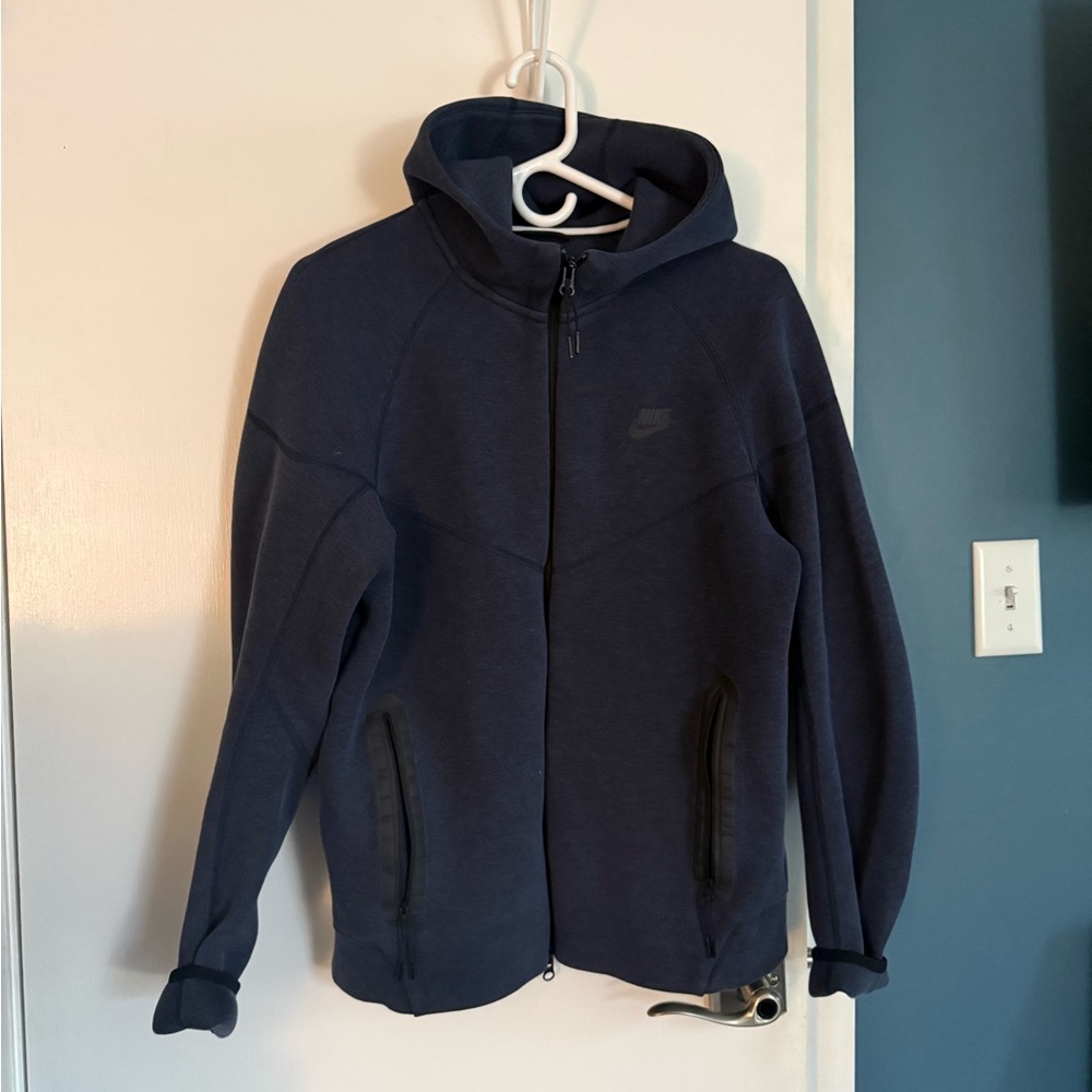 Nike Dark Navy Full-Zip Hooded Jacket